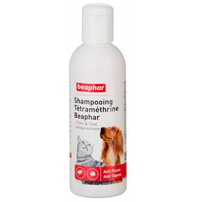 Shampooing antiparasitaire à la tétraméthrine : 200ml