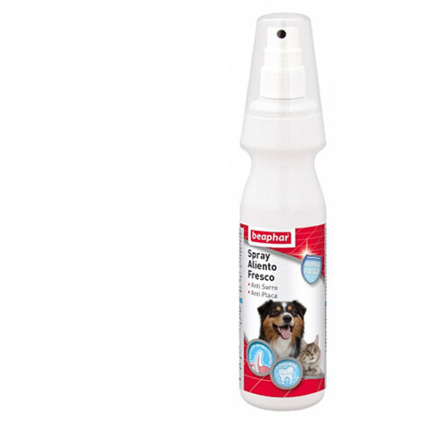 BEAPHAR Spray Aliento Fresco para Perros y Gatos, 150 ml