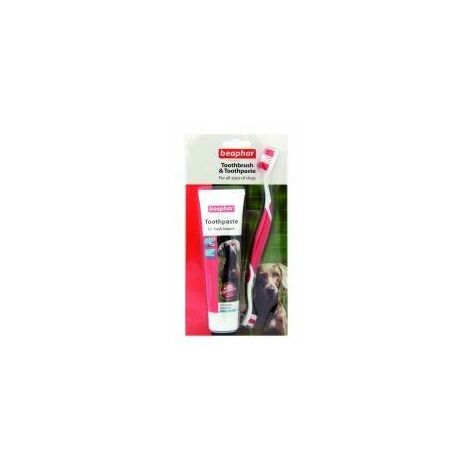 Beaphar Toothbrush & Toothpaste Pack - sgl - 775094