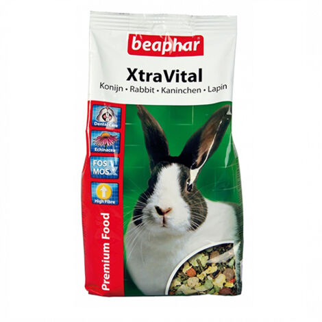 BEAPHAR Xtravital Comida para Conejos, 2,5 kg