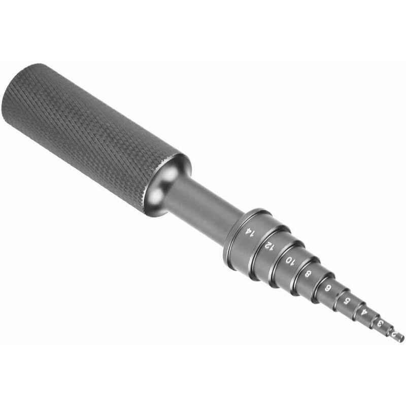 Hoopzi - Bearing Install Remove Tool, rc Car Helicopter Ball Bearing Install Remove Removal Tool Puller 2/3/4/5/6/8/10/12 / 14mm