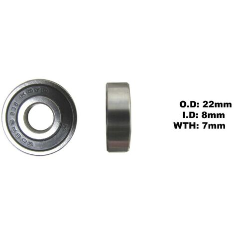 Bearing Koyo 608DDUID 8mm x OD 22mm x W 7mm 92045-1305