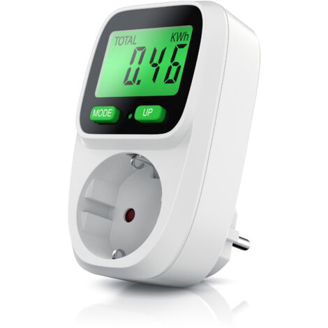 BEARWARE - Energiekostenmessgerät Stromkostenmessgerät Stromverbrauchszähler - Standby Verbrauchsmessung ab 0,2W - effektive Kostenüberwachung - 3680W