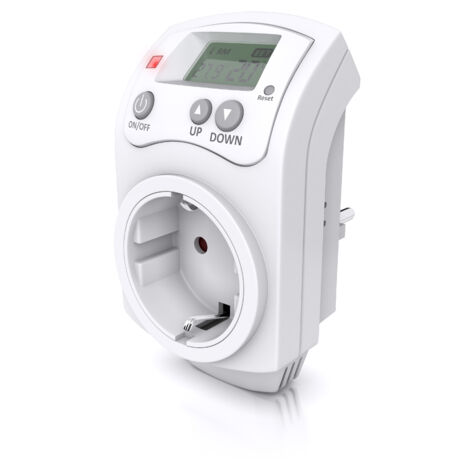 BEARWARE Steckdosen Thermostat programmierbar von 5°-30°C LCD Display mit Statusanzeige