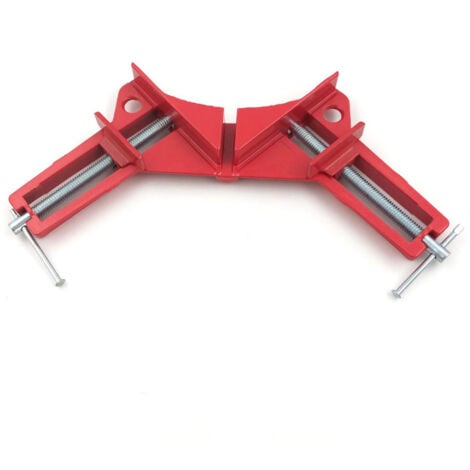 Beast Etau Presse d'Angle 90 Degrés avec Serrage à Vis - Largeur 75 mm - Métal - Outil Polyvalent de Menuiserie pour Assemblages Précis