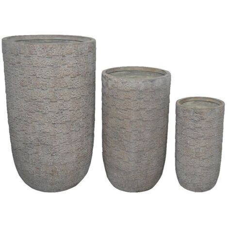 BEATRIZ - set di 3 vasi
