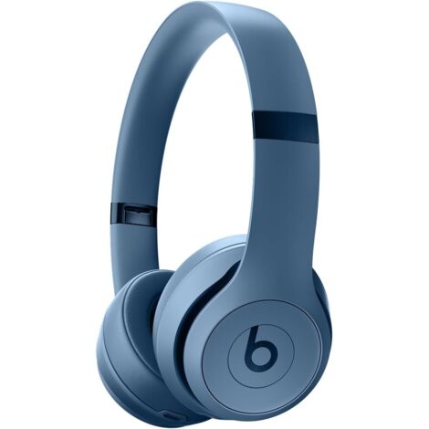 Beats Solo 4 - Wireless Bluetooth Over-Ear Headphones, Apple and Android Compatible, 50 Hours of Battery Life - Slate Blue