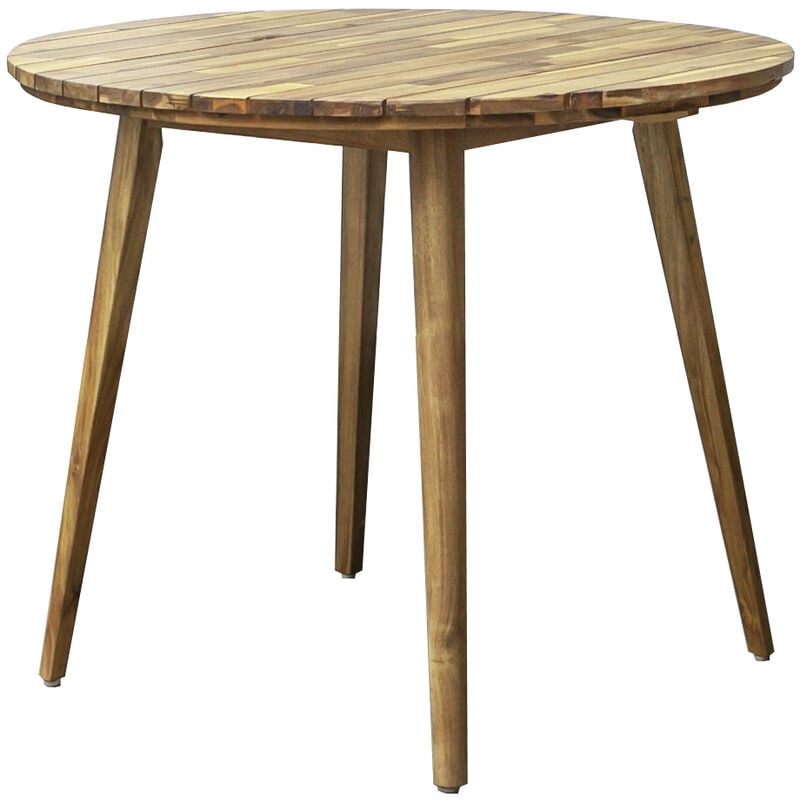 table de jardin jacob en bois d'acacia 4 places - bois