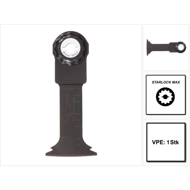 Makita - B-66416 bi-métallique lame plongeante 52 mm 1 pc(s)