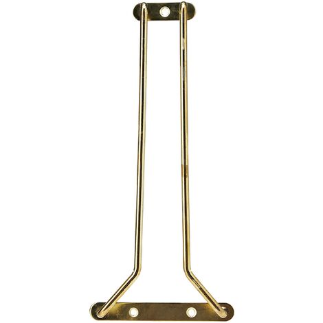 Beaumont GM203 ottone bicchiere di vino rack, 25,4 cm