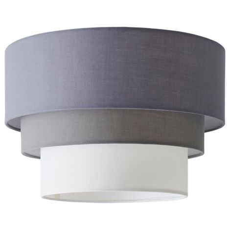grey and white light shade