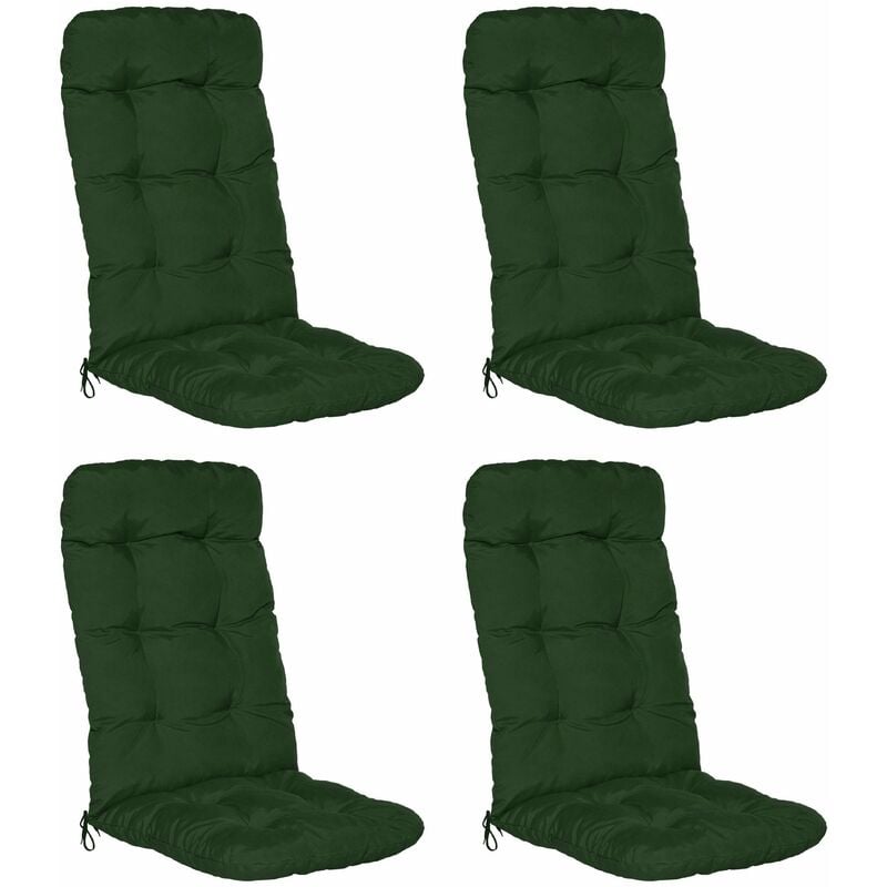 Beautissu Flair HL Hochlehner (4tlg) [V]Vert foncé