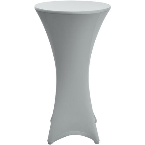 Beautissu Housse de table bistrot Stella
Beautissu Housse de table bistrot Stella	Gris Argent, 70cm (∅)