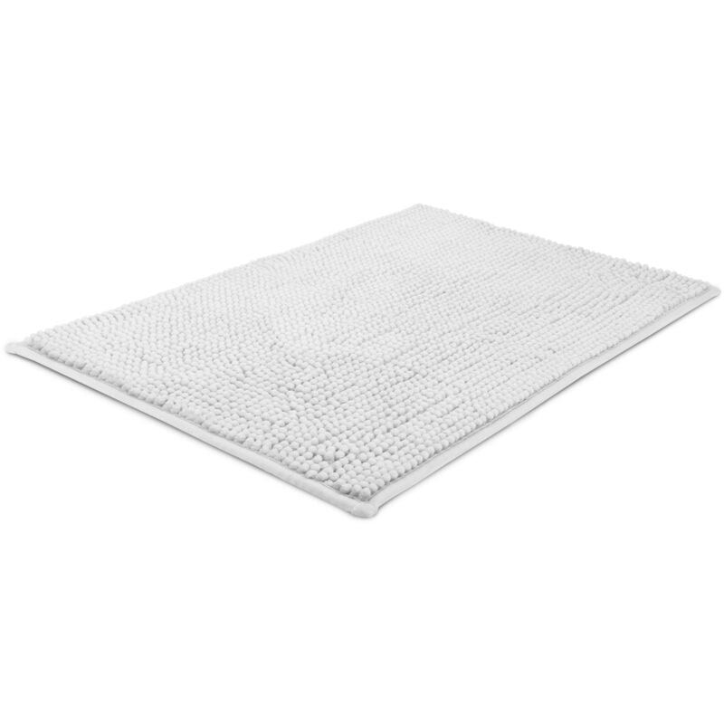 Tapis de Bain BeauMare wr - Antidérapant Absorbant 120x70cm Blanc - Beautissu