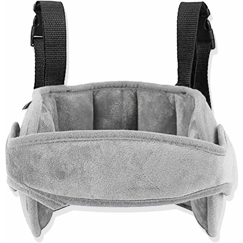 Bébé Support de Tête de Voiture, Support de Tête Enfant Voiture, Appui Tete Siege Auto, Repose Tete Voiture Bebe, Réglable Oreiller de Sécurité pour