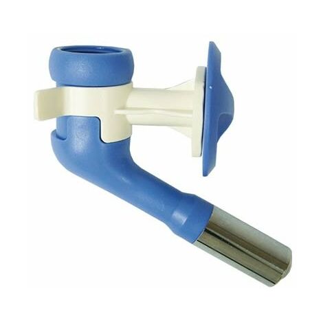 Bebedero chupete universal para perros medianos y grandes, sistema antigoteo, Diámetro boquilla: 22 mm.