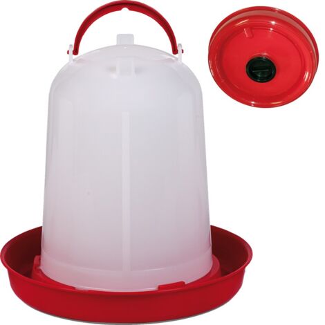 Bebedero Eco gallinas 10L con tapón