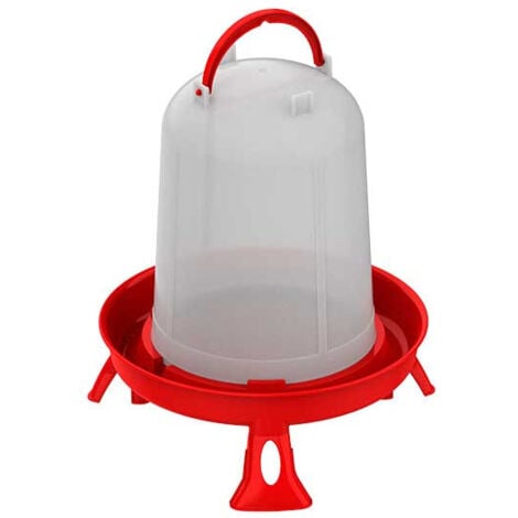 Bebedero Eco gallinas 8L con patas