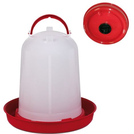 Bebedero Eco gallinas 8L con tapón