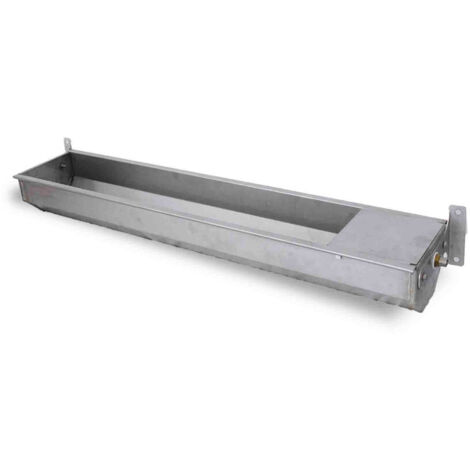 Bebedero Gaun canal inox para ovejas 1 m