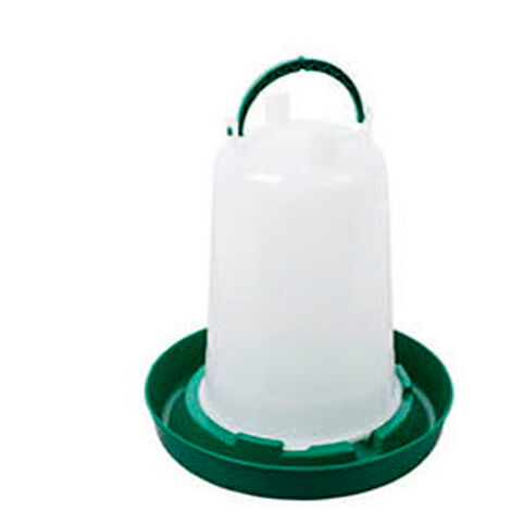 Bebedero pollos 1,5 litros CON/asa