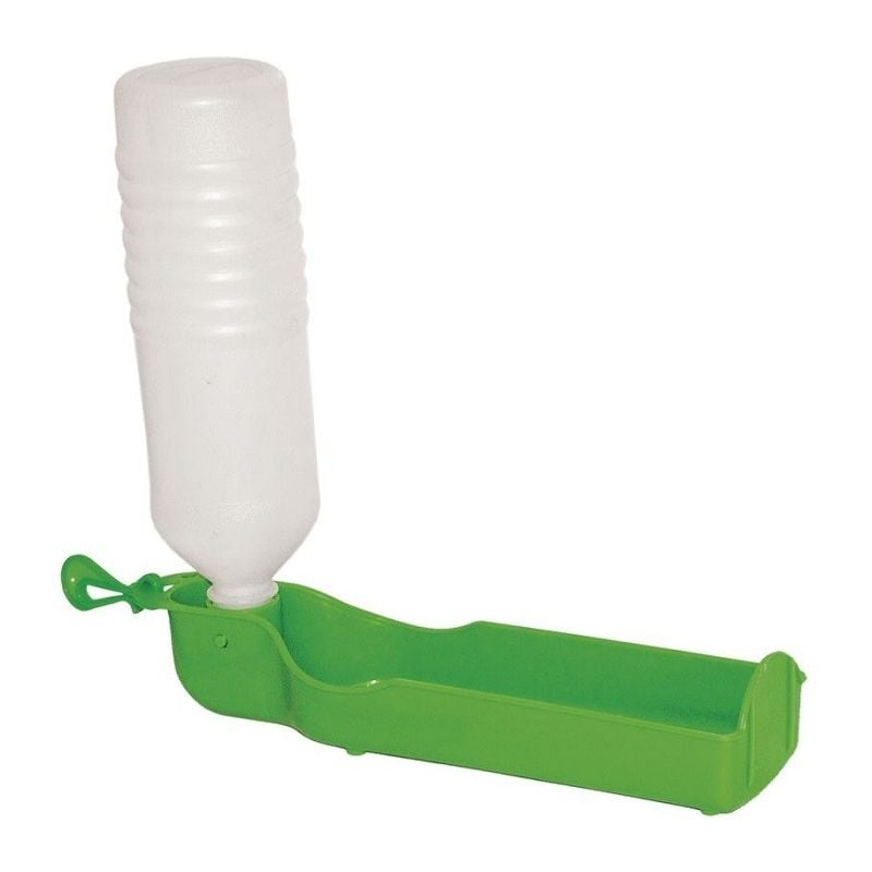 

Bebedero viaje mascotas verde 750 Ml - Copele