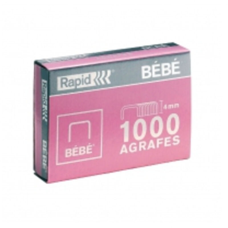 Bebek-Heftklammern Ref. 11974600 Eigenschaften Kupferfarben Länge der Beine 4 mm Menge 1000 Stück