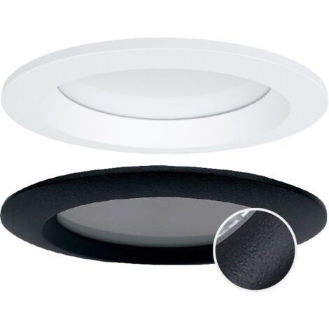BEBOP Downlight 12W noir CTC encastrable IP65 ASLED BEB12BCTC