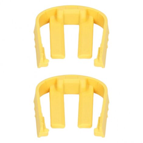 BEBUSINGOTO 2 conectores rápidos con clip en C, repuesto de gatillo para hidrolavadora Karcher K2, K3 y K7 (amarillo)