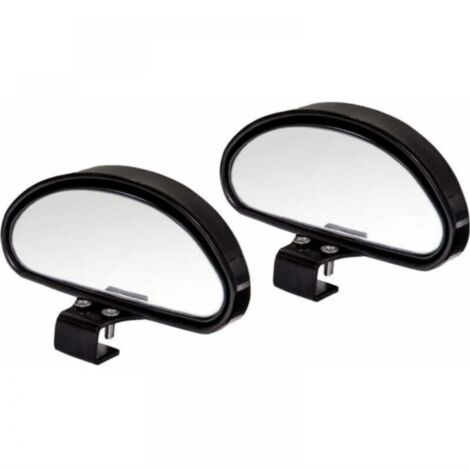 BEBUSINGOTO 2 piezas espejos retrovisores para coche, convexos y de ángulo ajustable.