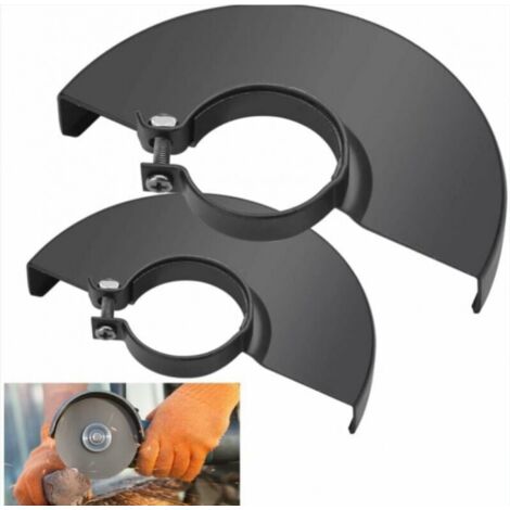BEBUSINGOTO 2 piezas protectores de amoladora angular, color negro, 125/115