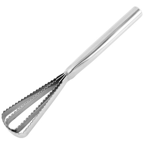 BEBUSINGOTO 27,4 cm Fischschupper aus Edelstahl