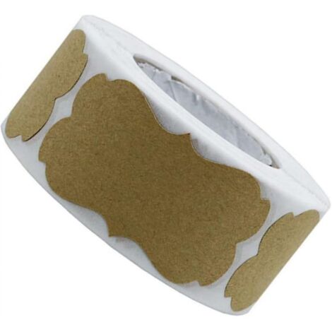 BEBUSINGOTO 300 etiquetas adhesivas para regalo, etiquetas grabables para embalaje, papel de sellado, Navidad.