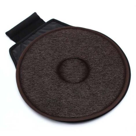 BEBUSINGOTO 360 Rotating Cushion Auto Car Soft Swivel Seat Cushion Transfer Disc Universal