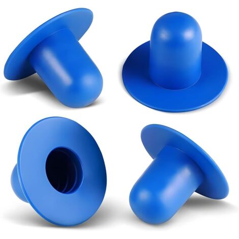 BEBUSINGOTO 4 piezas tapas de repuesto para piscinas elevadas, tapas de filtro de piscina, tapas de filtro de bomba, tapas de filtro compatibles con piscinas Intex y Bestway (azul)