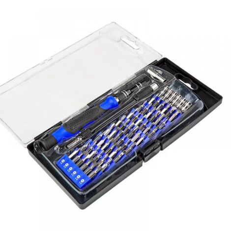 BEBUSINGOTO 58-in-1-Schraubendreher-Set, magnetisches Präzisions-Schraubendreher-Werkzeug mit Verlängerungsstange, Computer, Spielkonsole, Tablet-Reparaturzubehör
