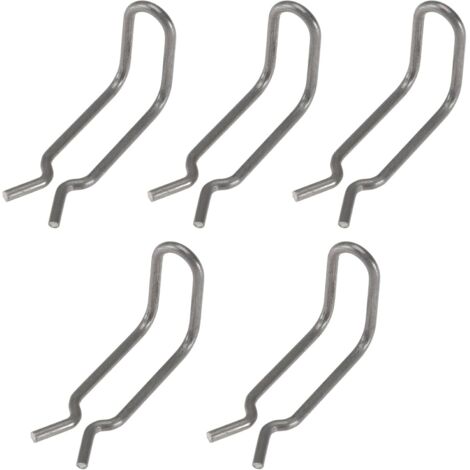 BEBUSINGOTO 5pcs Pinces à Ressort pour Nettoyeur Haute Pression 50372210 Compatible avec Karcher K3 K4 K5 K6 K7 Tuyau de Nettoyeur Haute Pression en Acier Inoxydable 304