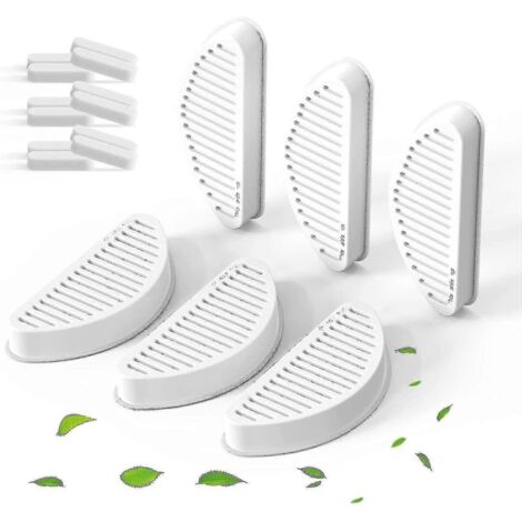 BEBUSINGOTO 6er-Pack Ersatzfilter und 12er-Pack Ersatzfilterschwämme für den automatischen Haustier-Trinkbrunnen (67 oz/2 l)