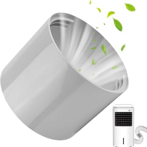 BEBUSINGOTO Abluftschlauchadapter, Klimaanlagenschlauchverbinder, Abluftschlauchanschluss, Ablaufschlauchadapter (150 mm) für tragbare Klimaanlagen-Abluftschlauch