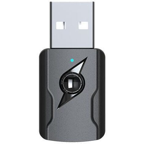 BEBUSINGOTO Adaptador USB Bluetooth 5.0, Dongle Bluetooth, Transmisor y receptor de audio con cable de audio de 3,5 mm para PC, TV, coche, altavoces, MP3, sistema de audio doméstico y auriculares.