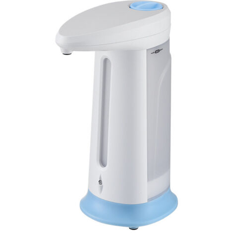 BEBUSINGOTO Automatischer Seifenspender, 360 ml grauer und weißer Handdesinfektionsmittelspender