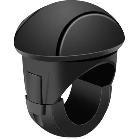 BEBUSINGOTO Bola de asistencia para volante de coche (1 unidad), antideslizante e impermeable, accesorio universal para camión, SUV y coche (negro)