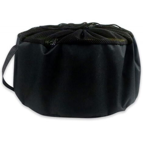 BEBUSINGOTO Bolsa para manguera de jardín, 40,6 x 40,6 x 30,5 cm, organizador para accesorios de RV para exteriores e interiores.