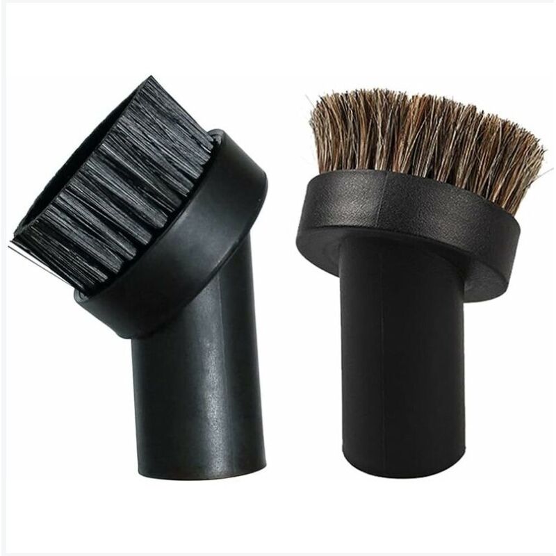 BEBUSINGOTO Brosse Aspirateur 2 Pièces Brosse Aspirateur Brosses à Poussière Brosse à Meubles Buse pour Aspirateur Brosse Diamètre 32mm