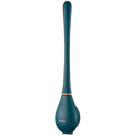 BEBUSINGOTO Brosse Toilette Silicone Plate,Brosse Toilettes WC Suspendue,Brosse de Toilette Flexible en Silicone,Brosse de Toilette pour Salle de Bain avec Support à séchage Rapide pour Montage Mural