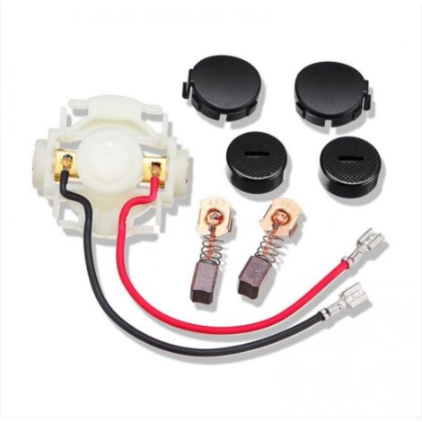 BEBUSINGOTO CB430 Kohlebürste + Kohlebürstenhalter + Kohlekappen für Makita Winkelschleifer DGA452, BGA452, BGA450, BGA402, GA400, GA400D