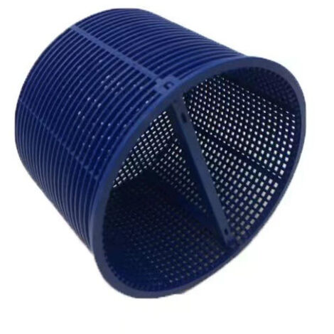 BEBUSINGOTO Cesta de repuesto para skimmer de piscina - herramienta de limpieza de hojas, cesta de repuesto para piscina enterrada, filtro de malla (azul)