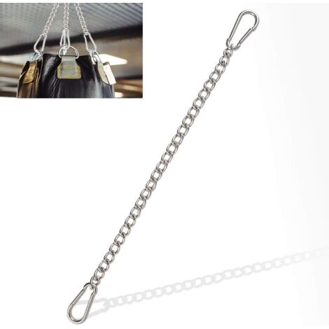 BEBUSINGOTO Chaîne D'extension pour Chaises Suspendues Fauteuils Suspendus et Hamacs avec Deux mousquetons Longueur Ajustable