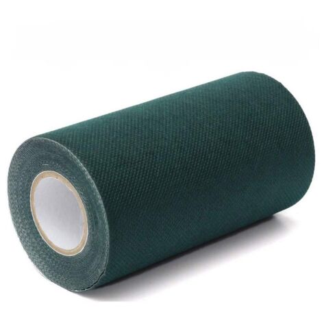 BEBUSINGOTO Cinta de césped artificial, 5 m x 15 cm, cinta adhesiva para alfombras, para unir 2 piezas de césped sintético para césped.