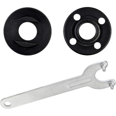 BEBUSINGOTO Clé d'angle à bride en métal pour meuleuse Dewalt Milwaukee Makita 193465-4 Bosch Black & Decker Ryobi 12,7 cm